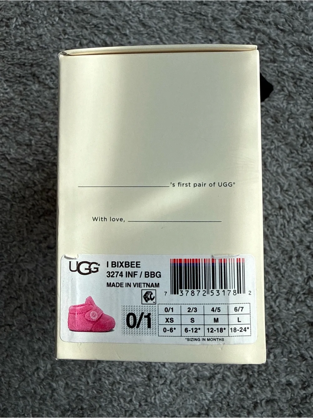 Infant Girl Ugg Boots
